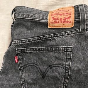 Levi black washed shorts size 32